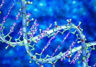 DNA backgrounds 3D rendering high quality.